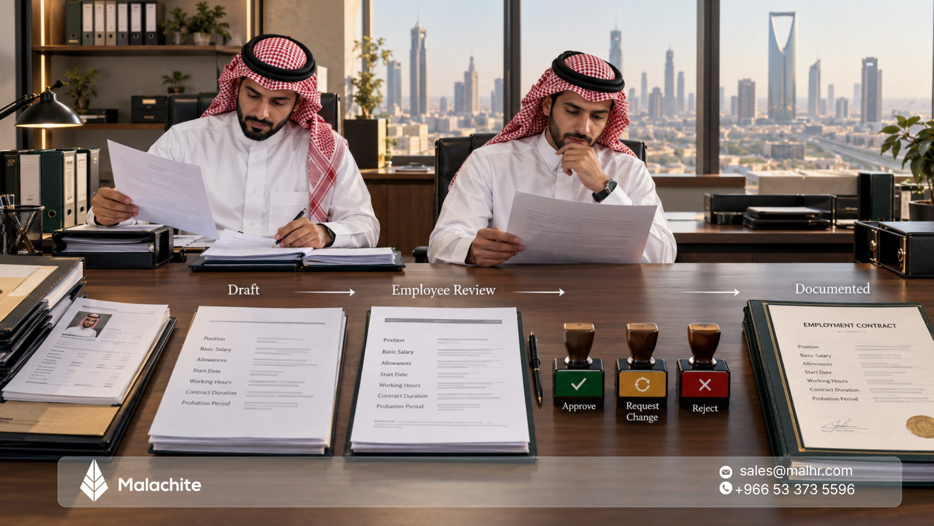 منصة قوى العقود: كيف توثّق عقد العمل وما عقوبة عدم التوثيق؟